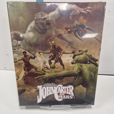 John Carter Of Mars Slipcase Set Torn Wrapper 34149 Brand New & Sealed