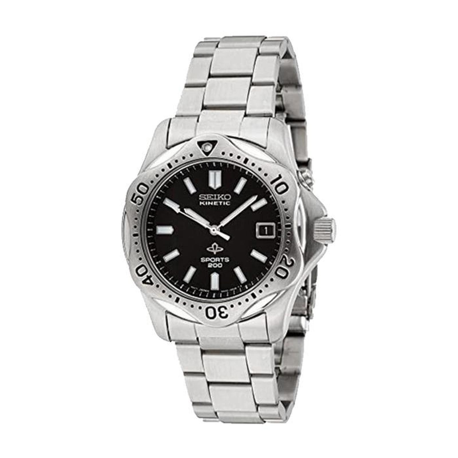 ※parcy_engin※セイコー　キネティック　スポーツ200 SEIKO SKH163P1 Kinetic Watch Sports 200 Date 5M42 39mm Lumie