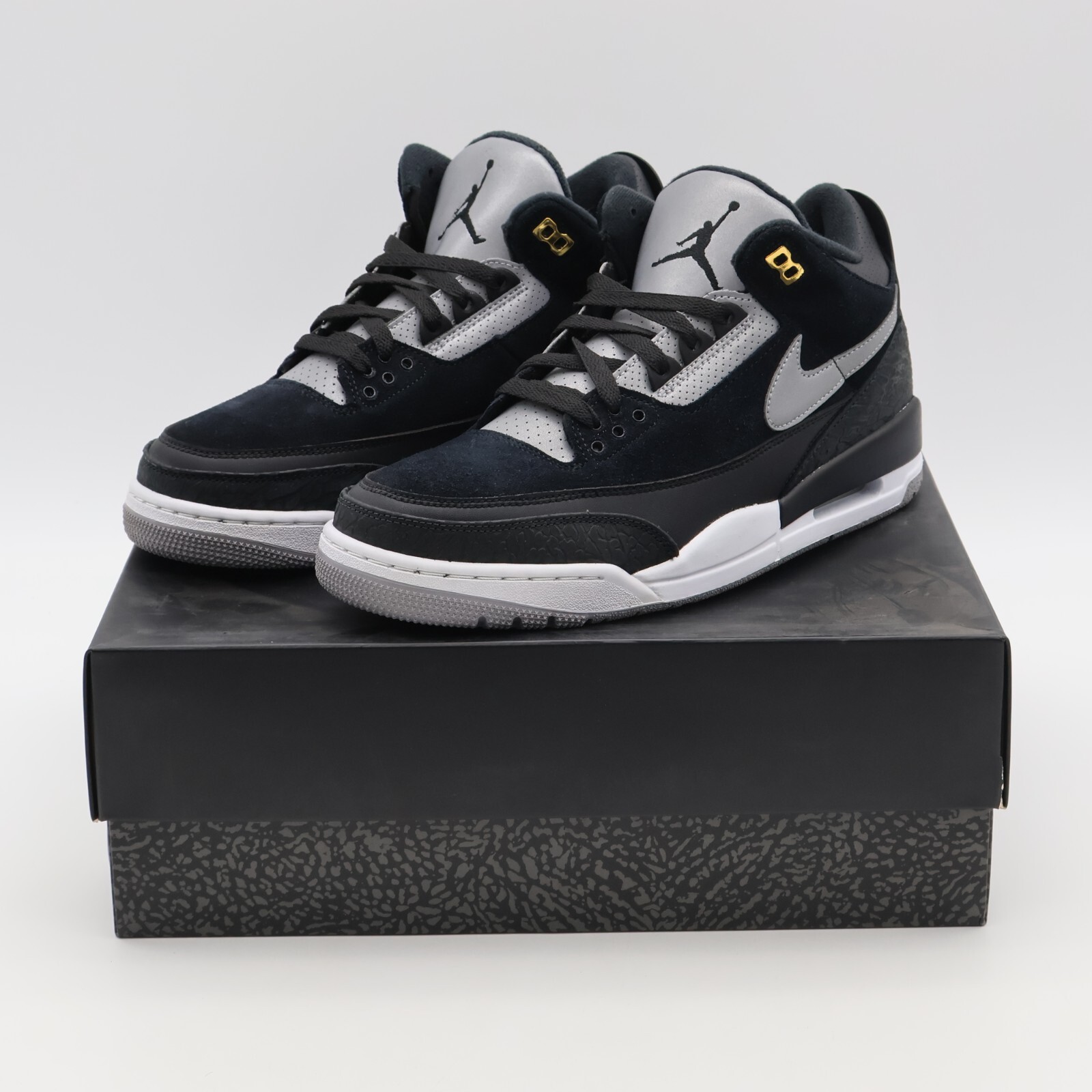 CK4348-007 Nike Jordan 3 Retro Tinker SP Black Cement Gold CK4348-007 Nike Jordan 3 Retro Tinker SP Black Cement Gold