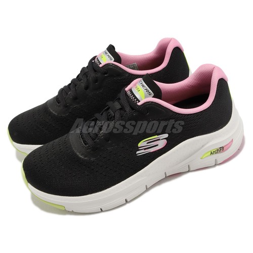 

Женская повседневная обувь Skechers Arch Fit-Infinity Cool Wide Black Multi 149722W-BKMT, Черный, Arch Fit-infinity Cool Wide