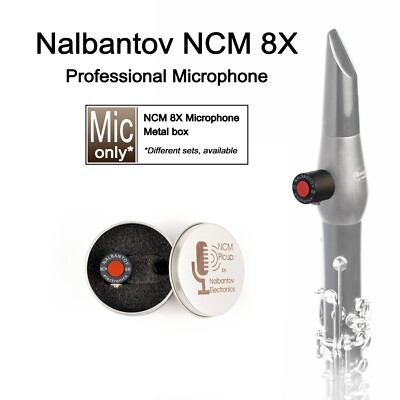 Clarinet Microphone Nalbantov NCM 8X - Replacement microphone only