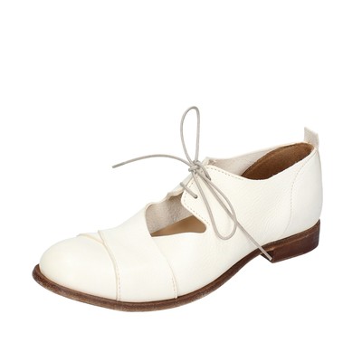 Women's shoes MOMA 7 (EU 37) elegant white leather EX460-37