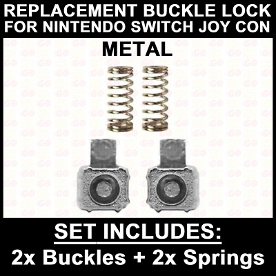 1-SET Lock Buckle Springs Latch For Nintendo Switch NS Joy-Con Controller Slider