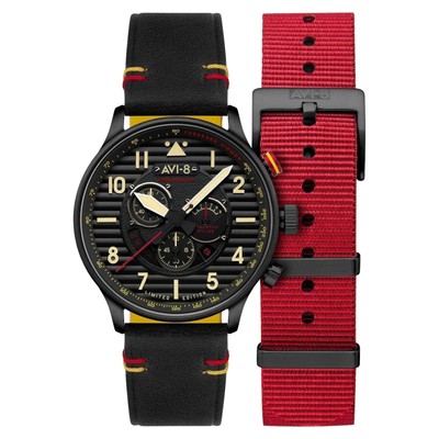 AVI-8 Flyboy Spirit Of Tuskegee Chronograph Limited Edition Anderson Mens Watch