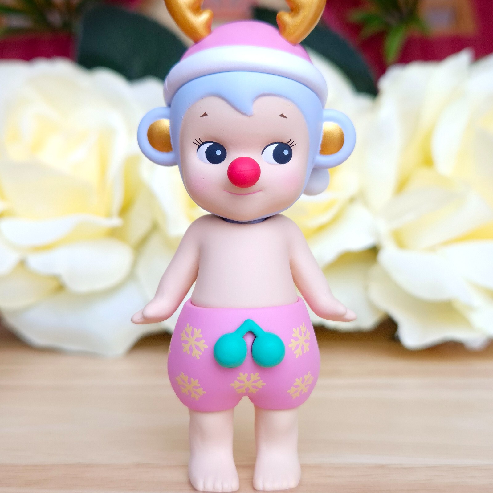 Authentic] Sonny Angel Dreaming Christmas 2021 - Monkey