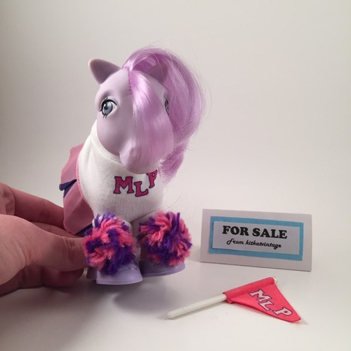 My Little Pony - POM POM PONY Cheerleader Pony Wear Outfit - Vintage G1 pennant