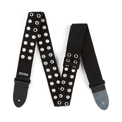Dunlop Nylon Black Grommet Guitar Strap