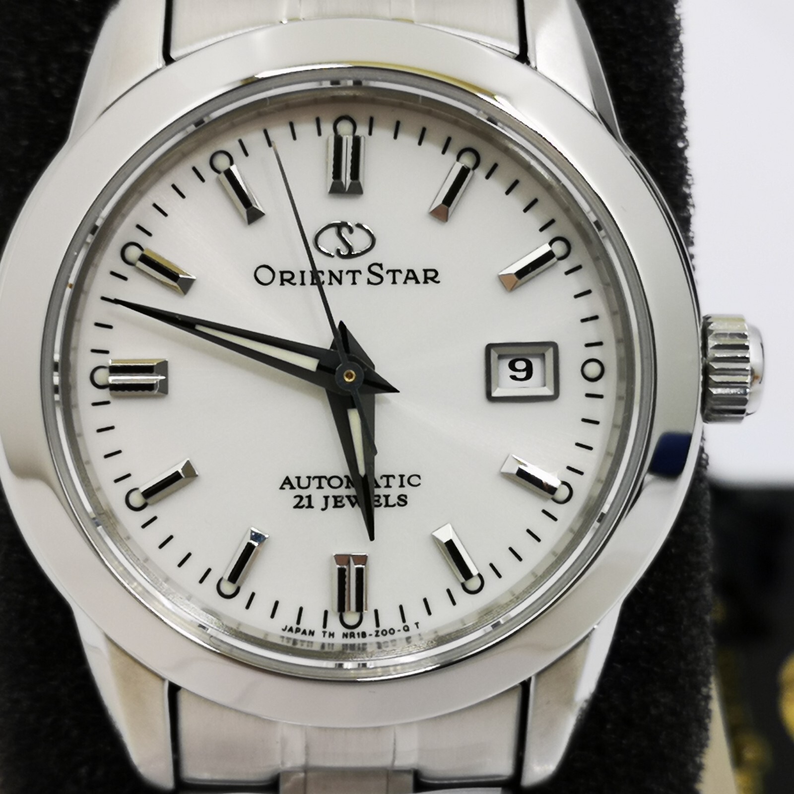 Pre-owned Orient Star Standard Wz0391nr White Silver Automatic Women's Watch In Box