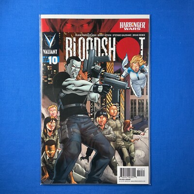 Bloodshot #10 Variant Cover Harbinger Wars Valiant Entertainment 2013 Comic Book