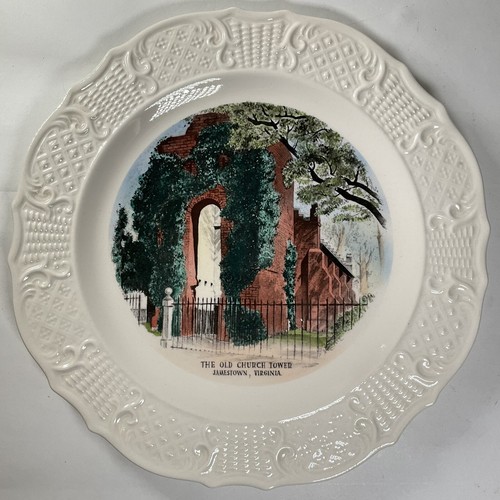 Vintage Collector's Plate Jamestown, Virginia 