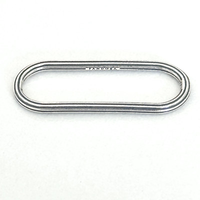 Pandora ME 925 Sterling Silver Paperclip Styling Link Pendant