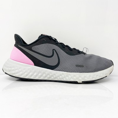 

Nike Womens Revolution 5 BQ3207-004 Серые кроссовки для бега, размер 9,5, Серый, Revolution 5