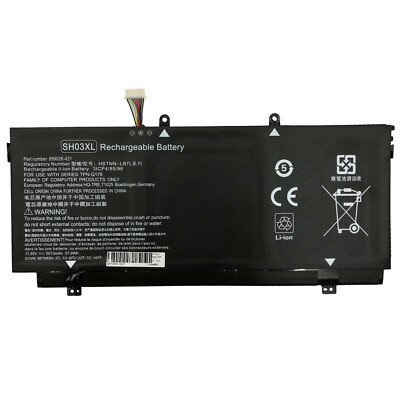 New SH03XL Battery For HP Spectre X360 13-AC033DX w023dx 859356-855 859026-421