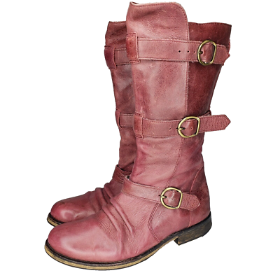 Bronx red boots hotsell