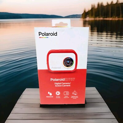 Polaroid Lifestyle Sport Action HD Recording Waterproof Camera/Red