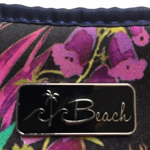 BEACH BY CLC BRIGHT FLORAL NEOPRENE HOBO SHOULDERBAG Pool Beach Lake Purse