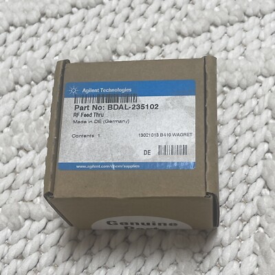 NEW Agilent BDAL-235102 RF Feed Thru Brand New Sealed!