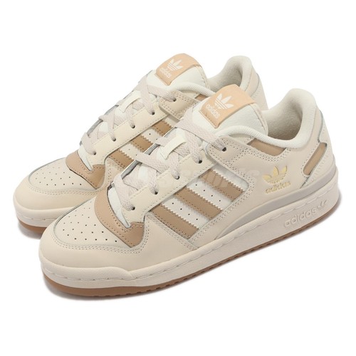 

adidas Originals Forum Low CL Off White Бежевая мужская повседневная обувь унисекс HQ1492, Белый, Forum Low Cl