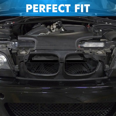 BEVINSEE Dynamic Cold Air Scoop Black For BMW E46 3-Series 323i 328i 330i 325i