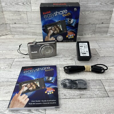 Kodak EasyShare Touch M5370 16MP Digital Camera with 5x Optical Zoom Working!