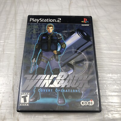 WinBack: Covert Operations (Sony PlayStation 2, 2001) CIB