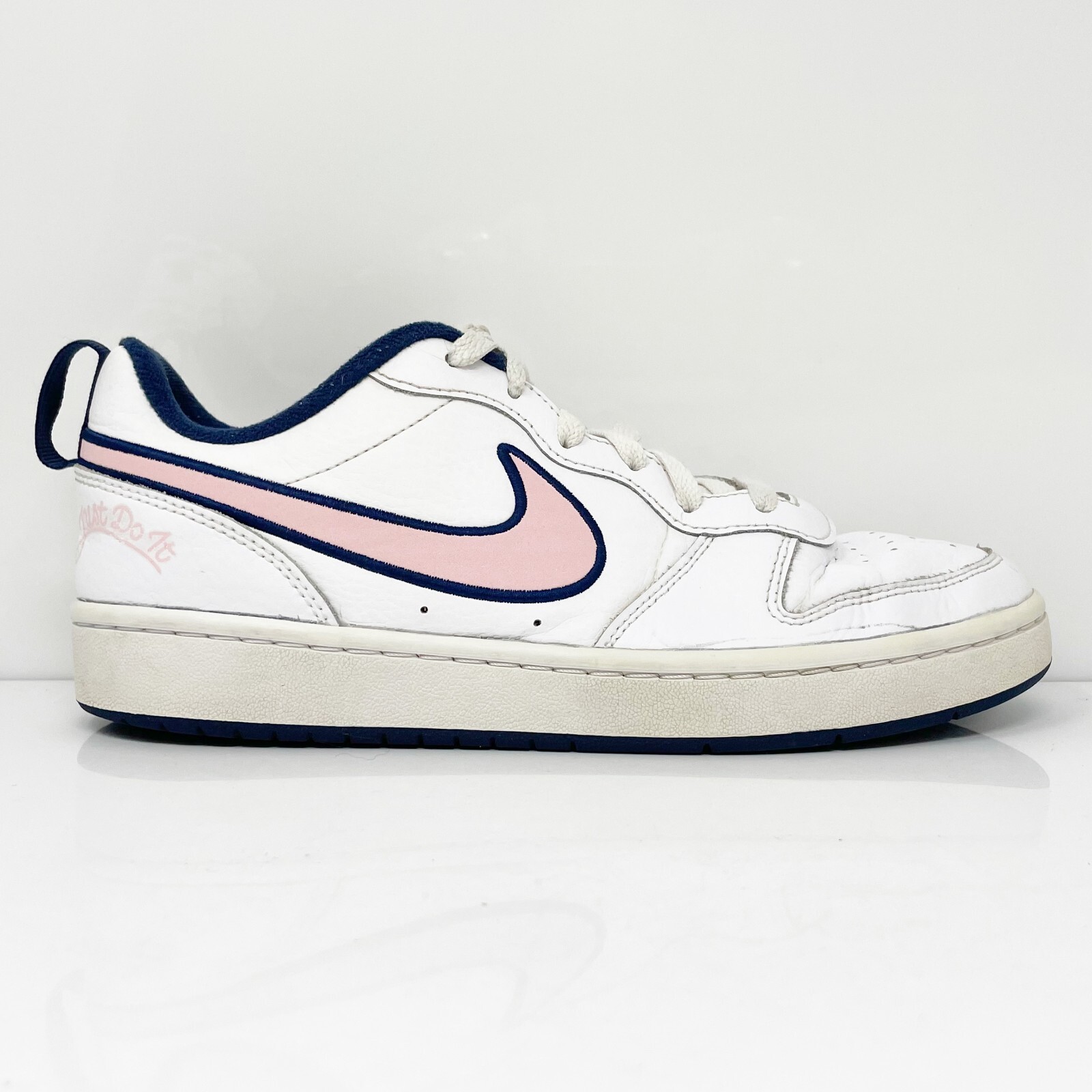 

Nike Boys Court Borough Low 2 SE DB3090-100 Белая повседневная обувь Кроссовки Размер 7Y, Белый, Court Borough Low 2 SE1