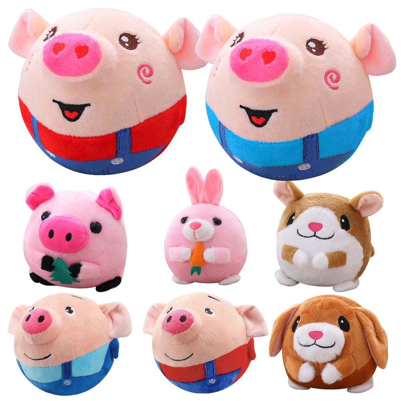 Puppy Talking Animal Plush Toy Singing Bouncing Dog Ball Toy Interactive Toy