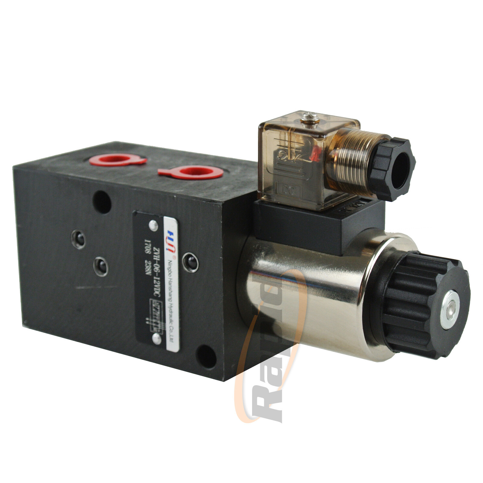 Hydraulic 6 Port Solenoid Diverter Valve ZVH Series 12VDC ZVH06