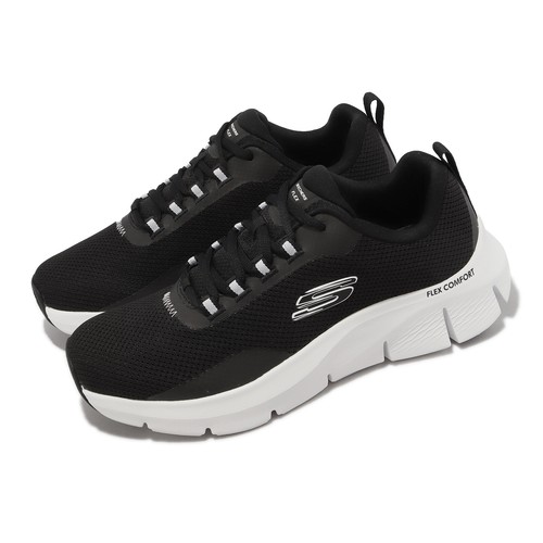 

Мужская повседневная обувь Skechers Flex Comfort-Serron Black White LifeStyle 232686-BKW, Черный, Flex Comfort-serron