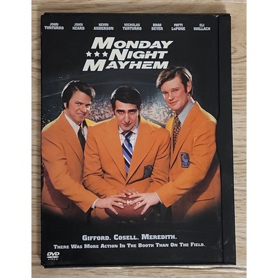 Monday Night Mayhem DVD   NFL Football Pre-owned Untested  Based on True story