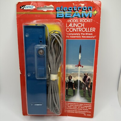 Estes Electron Beam Model Rocket Launch Controller New Sealed Vintage Pre Wired
