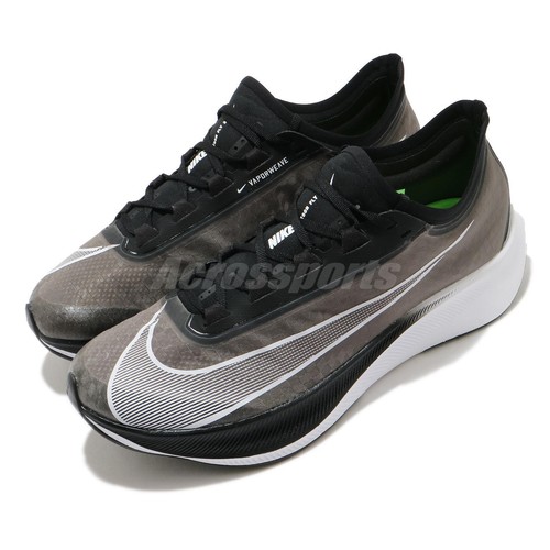 

Nike Zoom Fly 3 Черный Белый Серый Мужчины Кроссовки Кроссовки Кроссовки AT8240-007, Zoom Fly 3