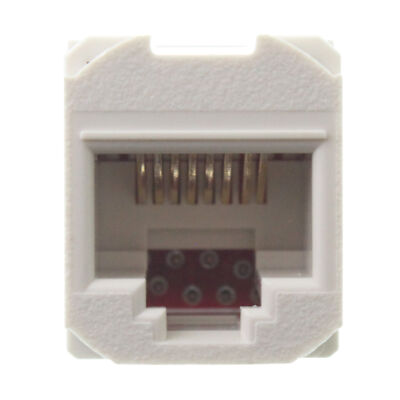 PANDUIT CC688IW MINI-COM CATEGORY 6 RJ45 UTP COUPLER MODULE, RJ45, WHITE