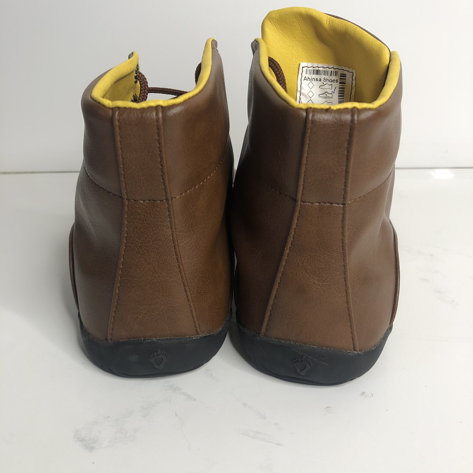 Ботинки Ahinsa Sundara Brown Yellow 