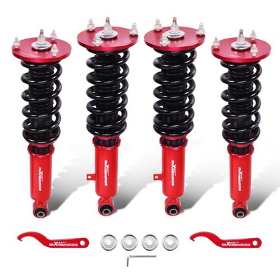 Racing Coilovers 24 Way Damper Shocks Absorbers Kit For Toyota Supra 86-92 MK3