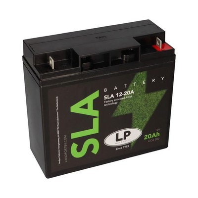 LANDPORT Batterie 12V 20Ah für Rasentraktor/Aufsitzmäher Ersatz 17Ah 18Ah