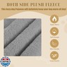 Fuzzy Dog Pajamas Turtleneck Pet Clothes Warm Soft Cozy Lightweight Pet Pjs Dog Sweaters for Small Dogs(Grey-S/M)