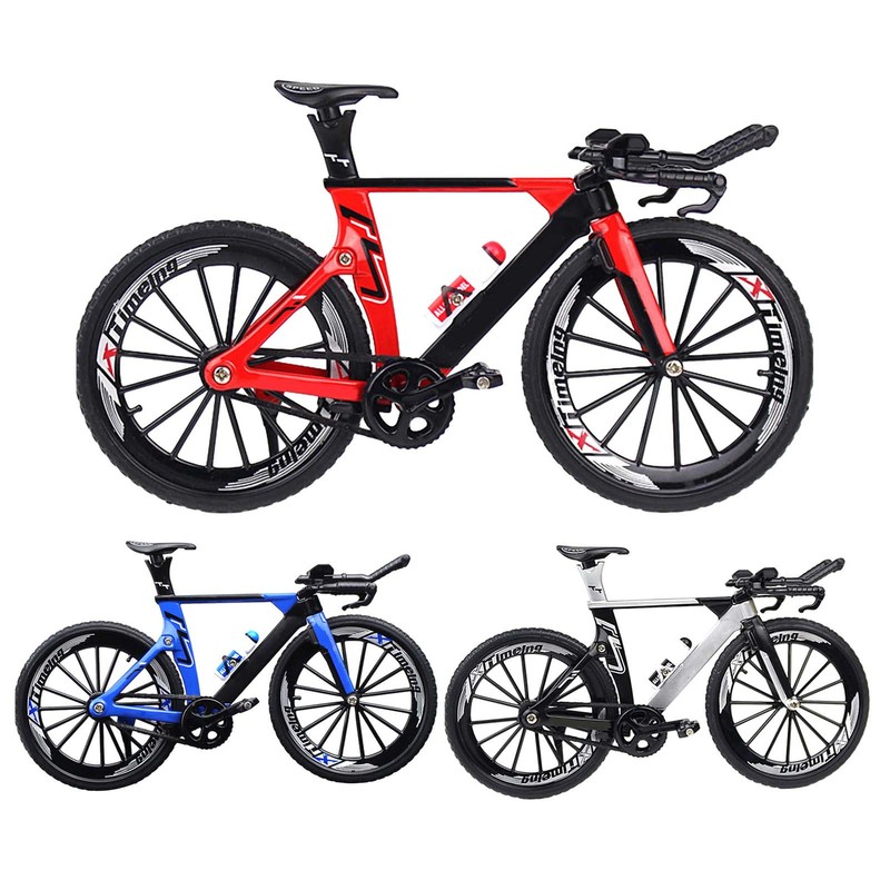 Miniature Bikes Toys Classical Mini Bike Model Toy for Adults Retro Finger
