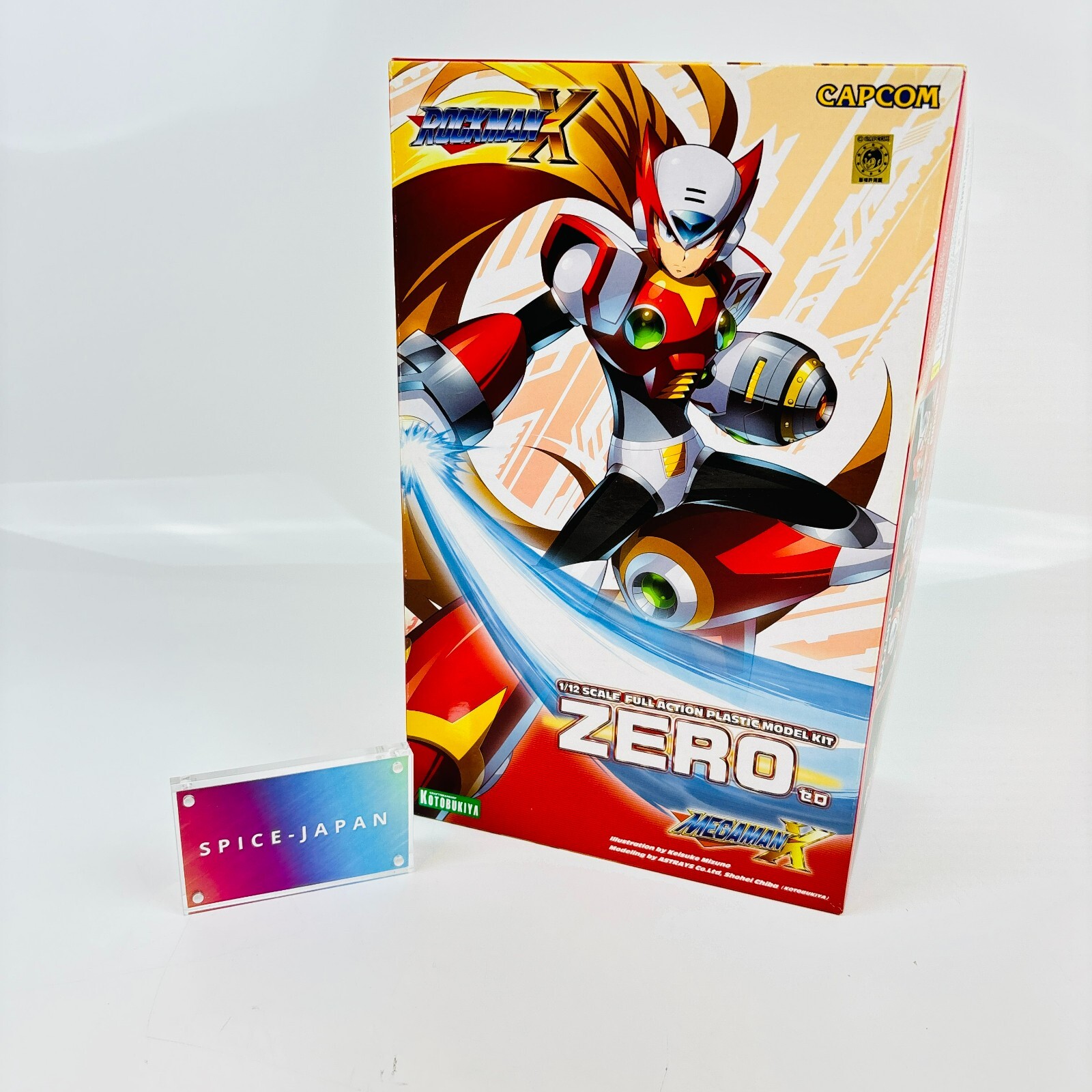 Kotobukiya Rockman X Zero 1/12 Scale Full Action Plastic