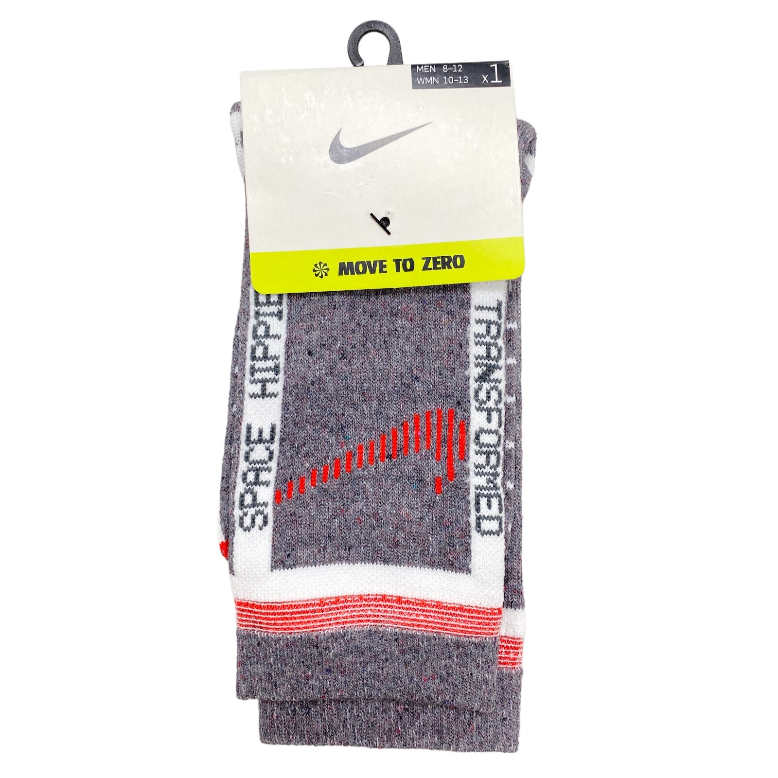 

Носки Nike Sportswear Space Hippie Multiplier Crew CK5592-013 Размер  / 8-12 Мужчины, Серый