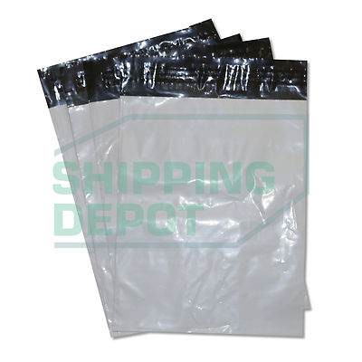 50 7.5x10.5 White Poly Mailers Bag Self Seal 7.5"x10.5" 2MIL Secure Seal