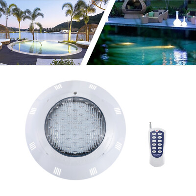 36w Ip68 Rgb Swimming Led Pool Lights Ac12v Underwater Light Waterproof Lamp US