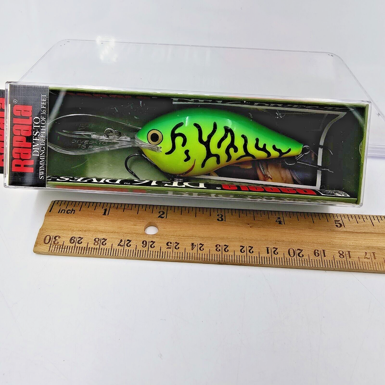 Rapala DT-16 Crankbait 3/4oz Fishing Lure 16 Ft Bass Walleye DT16 You Pick Color