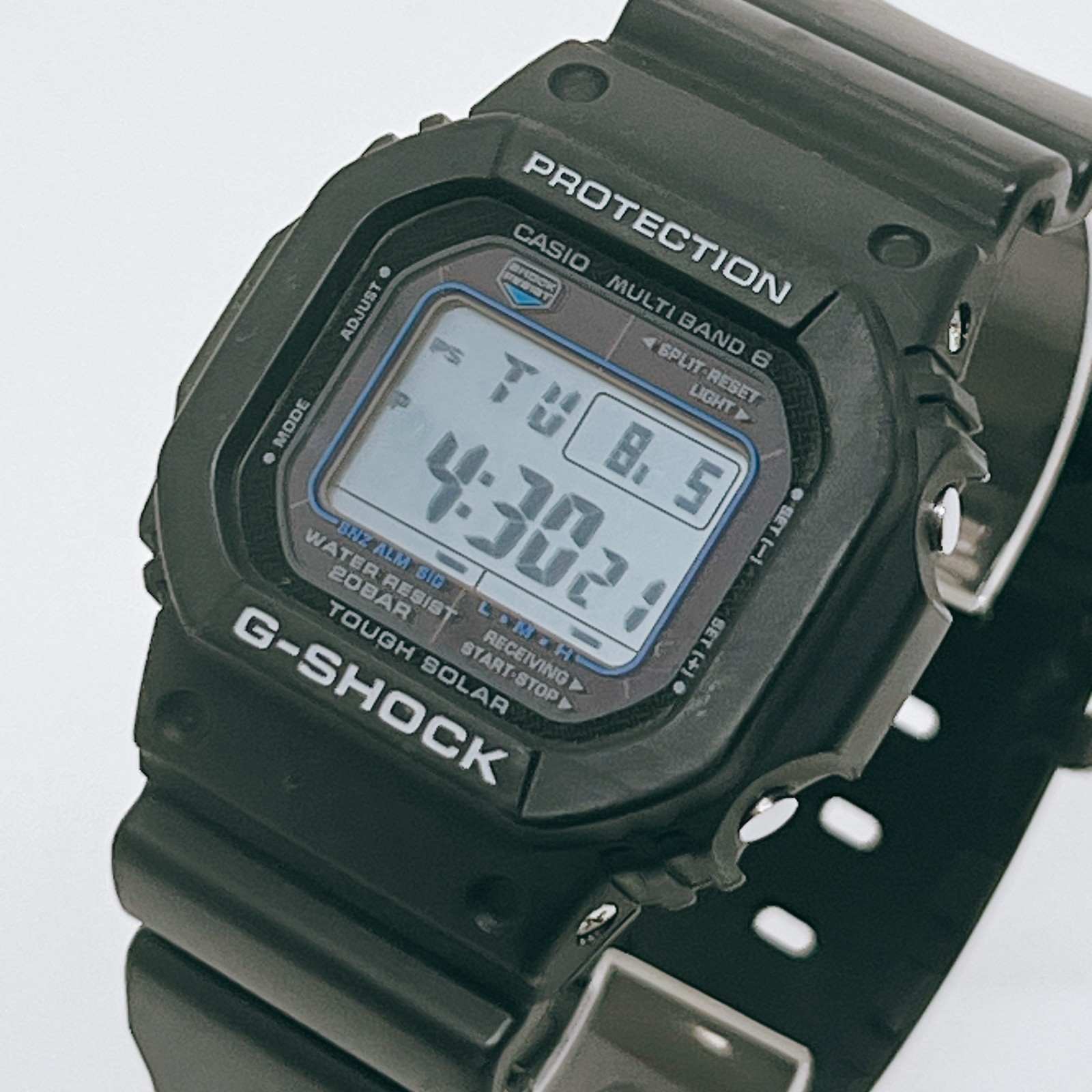 CASIO G-SHOCK ソーラー電波 GW-M5610U-1CJF Casio GW-M5610U-1CJF G-Shock Solar Men's Watch Gray Dial