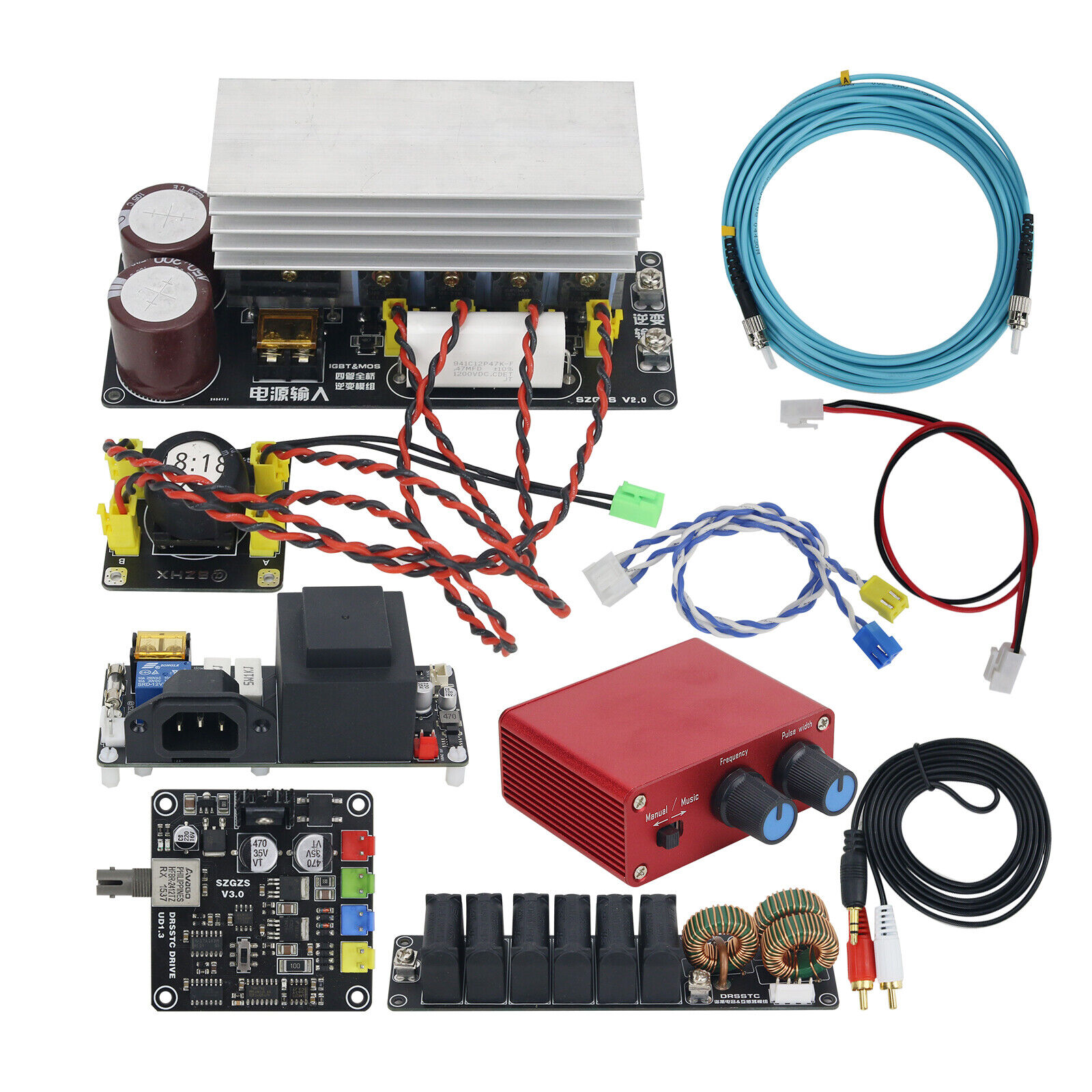 DRSSTC Driver Tesla Coil Driver Kit Power Interface Board DRSSTC Driver Tesla Coil Driver Kit Power Interface Board