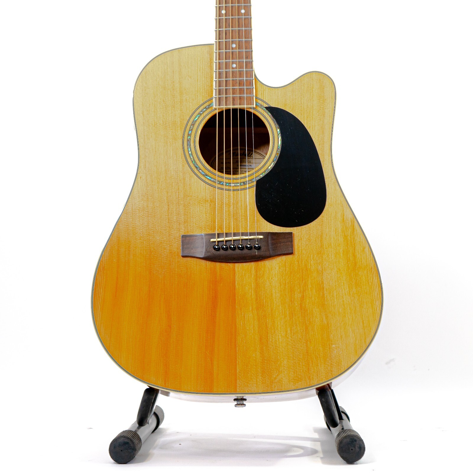 hide mitchell MD-100 アコースティックギター ハードケース付 Mitchell ミッチェル MD100 Dreadnought アコギ : バリュー