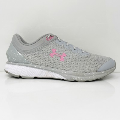 

Under Armour Womens Charged Escape 3 3021966-110 Серые кроссовки для бега 8.5, Серый, Charged Escape 3