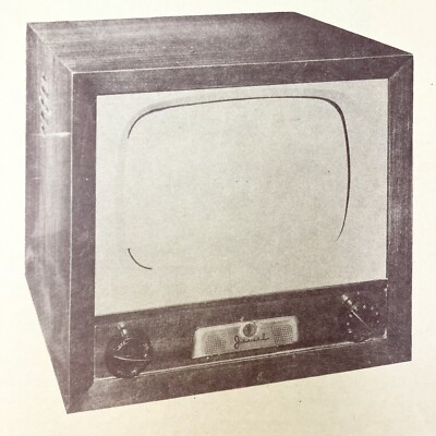 1952 Jewel TV 17C9 17T9 17TW7 21C9 21T9 Service Wire Schematic Repair Manual Vtg