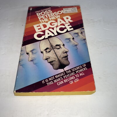 VTG The New Edgar Cayce by Spraggett, Allen  1974 Psychic Powers New Age