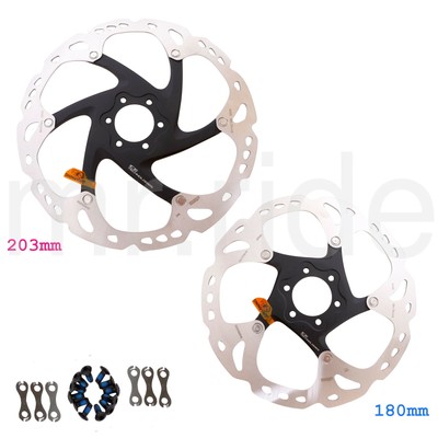 ALLIGATOR Starlite MTB Road Bike Disc Brake Rotor 160//180//203mm Ti Gold